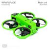 WRAPGRADE Skin Stickers Compatible with DJI Avata 2 (Neon Green)