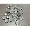 25 pcs Fits Chevy 5/16" door hinge tail gate countersunk stainless lock washers