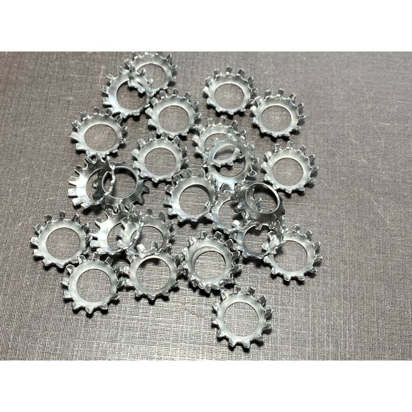 25 pcs Fits Chevy 5/16" door hinge tail gate countersunk stainless lock washers