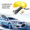 Air Conditionin AC System Leak Test Detector Kit LED UV Flashlight Leak Glasses