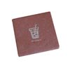 Coaster Brick Stylish Name Engraved Brick Brick (Red)