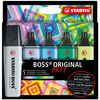Highlighter - STABILO BOSS ORIGINAL - ARTY - Pack of 5 - Cool Colours