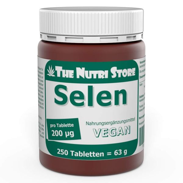 Selenium 200 ug Vegan Tablets Pack of 250