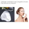 Clear Face Visors, 10 Pcs Eye Shield After Cataract Surgery Plastic Face Shield Transparent Eyelash Shield Shower Face Eye Protector Shields Visors for Microblading Permanent Makeup Eyelash Extensions