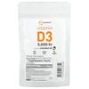 Vitamin D3 , 5,000 IU, 500 Softgels