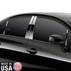 TYGER For 16-18 Lexus RX W/Triangle/Diagonal Piece Chrome Pillar Post Trim 8PC