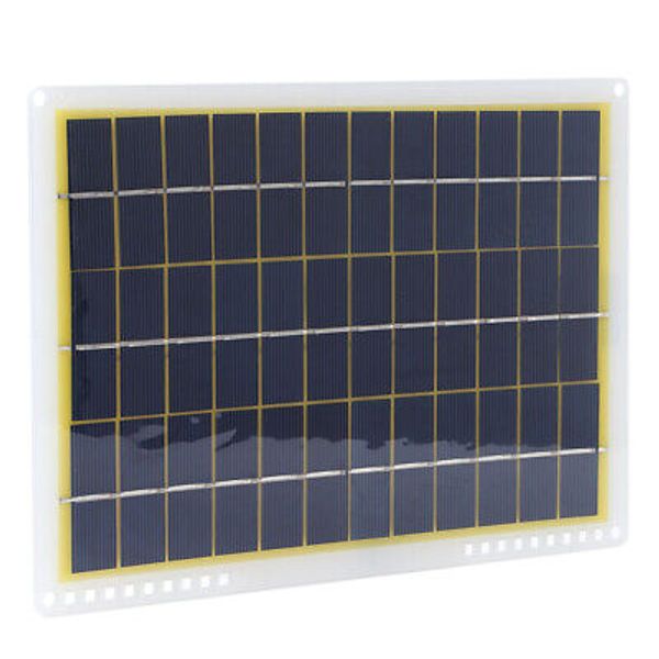 18V 10W Outdoor Solar Power Panel Board Photovoltaic Module Assembly For