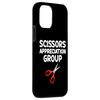 iPhone 12 mini Scissors Appreciation Group Sharp Cutting Tools Crafts Hobby Case