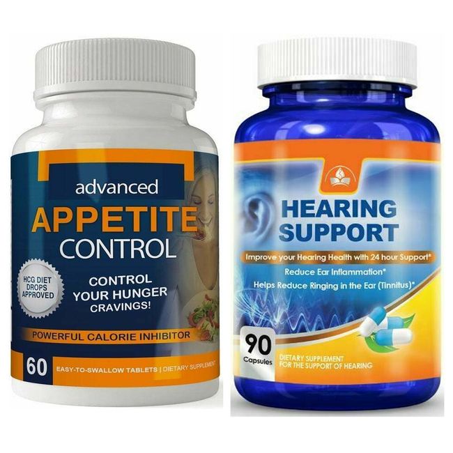 Hearing Support Reduce Ear Inflammation & Appetite Control Dietary Supplements