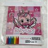 Bepitapi Bepitapi Pie Pencil with Eraser Sharpener, 12 Colors