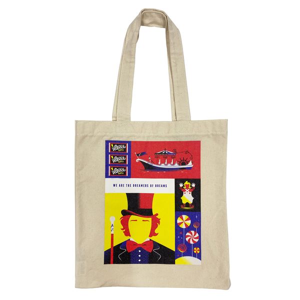 Marushin Tote Bag Warner Charlie and Chocolate Factory Poster Approx. H 14.2 x W 12.6 inches (36 x 32 cm) (not including handle) 4105048600