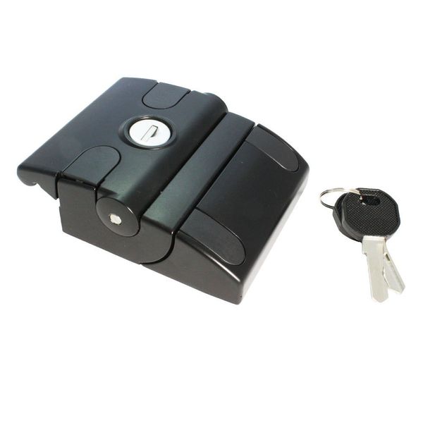 3D24 eu Fallen Closure Compact Keyed Alike Aluminium Black Powdered