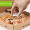 Toyvian 100pcs Pizza Saver Stand White Plastic Pizza Tripod Stack for Restaurant Container Pizza boxes