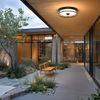 Motion Sensor Outdoor Ceiling Light, Outdoor Flush Mount LED Ceiling Light Fixtu