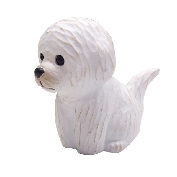 Key Stone DE055817 Laid Back Bichon Frise Animal