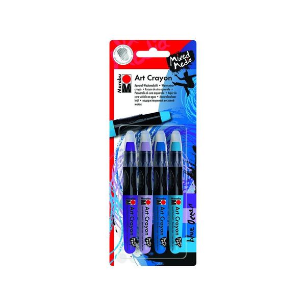 Marabu Ocean Mixed Media Art Crayon Set