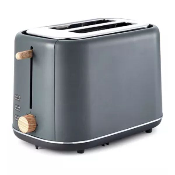 Tower Scandi 2 Slice Toaster Grey