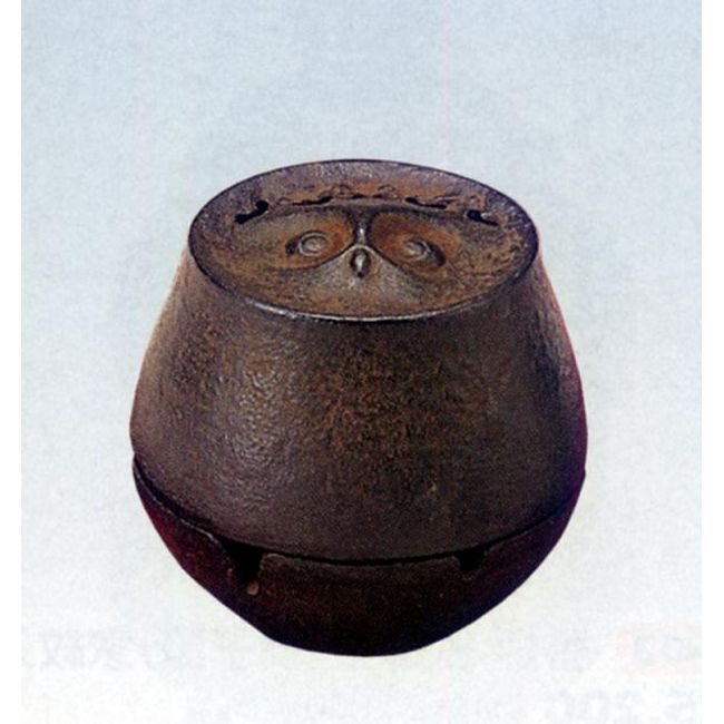 Incense burner/incense holder■ Incense burner Kei Fukuro ■Made by Tadahiro Baba Cast iron in paper box [Takaoka copperware]