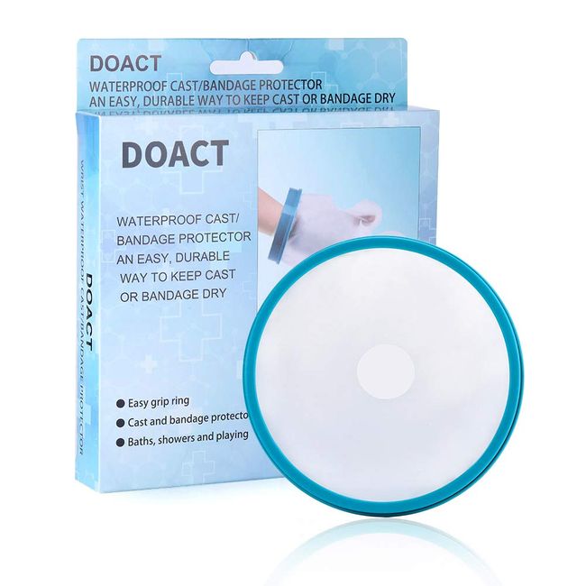 Doact Hand Cast Cover for Shower Bathing, Waterproof Cast Protector  Reusable Wrist Cast Sleeve Bag Keep Bandage Cast Dry for Adult Hand, Kids  Arm