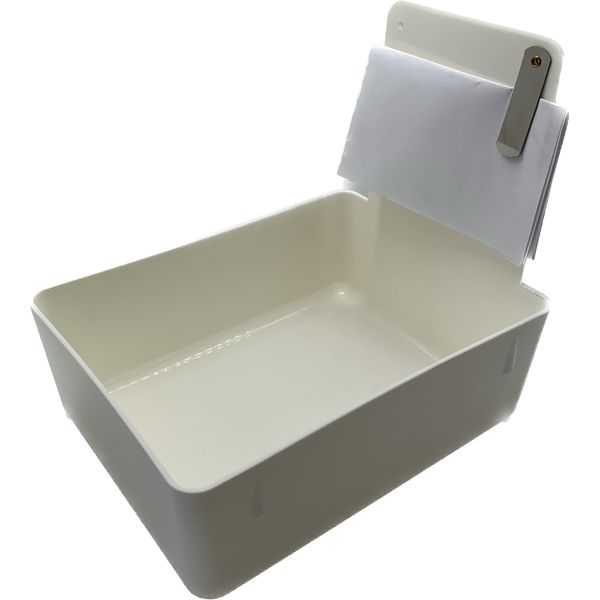 Dental Lab Pan White 12/Box Quality Color Coded Organization