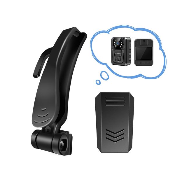 CAMMHD Body Camera Short and Long Clips for F6