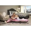 Regalo My Cot Portable Toddler Bed, Includes Fitted Sheet, Pink