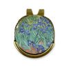 YouCustomizeIt Irises (Van Gogh) Golf Ball Marker - Hat Clip - Gold