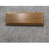 quality walnut desk wedge 10" wide x 1 1/2" tall includes lettered plate