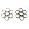 PS Pferdeartikel Bitless Bridle Flower Silver