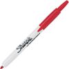 Sharpie Retractable Fine Point Permanent Marker, Red, SAN32702 3 count