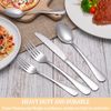 Flatware Set Stainless Steel Silverware Cutlery Tableware 50 Piece Service for 1