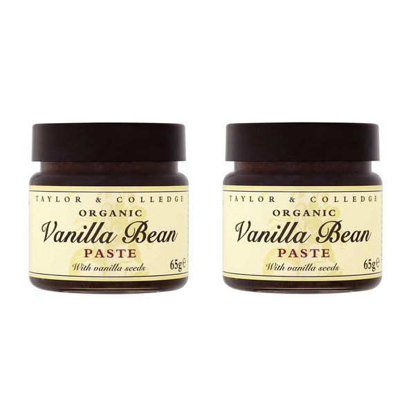 Taylor & College Taylor & Colledge Organic Vanilla Bean Paste (65g x 2 Pack)