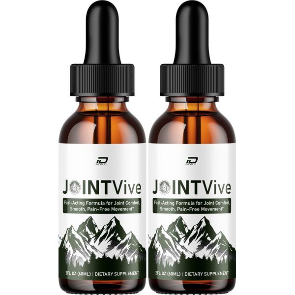 (2 Pack) JointVive – Joint Vive Extra Strength All Natural Healthy Organic