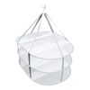 Jian Flat Drying Net, Wide, 3 Tiers, Laundry Net, Laundry Drying Net, Foldable, Compact, Flat Dry