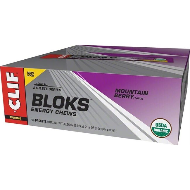 Clif Shot Bloks: Mountain Berry Box of 18