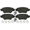 febi bilstein 16445 Brake Pad Set with fastening material, 1 unit