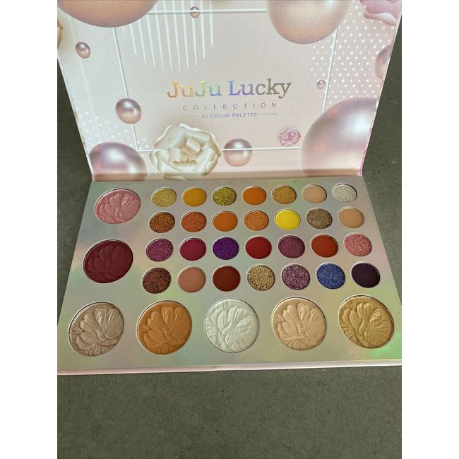 JuJu Lucky Collection 35 Color Eyeshadow Palette | New W/ Fast Ship! READ DESC