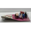 VTG Construction Worker Wind up walking Toy Pencil Sharpener Office Display 80’s