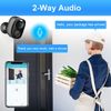 Solar Battery Powered Wireless Security Camera Wifi 3MP 2-Way Audio+64GB TF Card