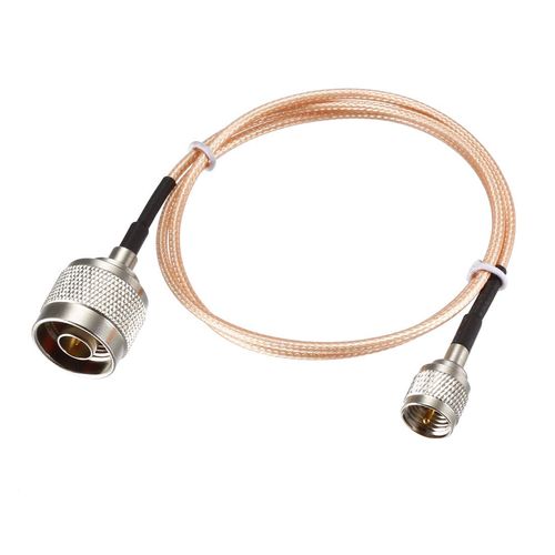 uxcell Mini UHF Male to N Male RG316 RF Coaxial Cable 6 Feet Long