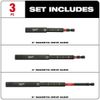 Milwaukee Tool 48-32-4519 Shockwave 3Pc Impact Magnetic Drive Guide Set