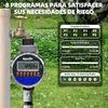 Aqualin Electronic Water Timer Garden Irrigation Controller Digital Intelligence Watering System LCD Waterproof, No Water Pressure Required