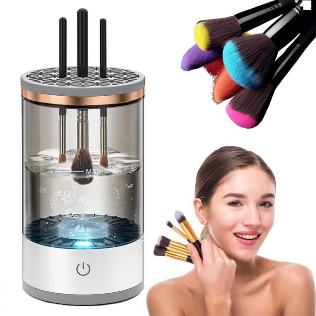 Automatic Brush Cleaner Electric Makeup Brush Cleaning Machine Fast Clean Dryer