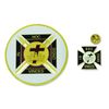 Knights Templar Auto Emblem Lapel Pin Masonic Combo Pack