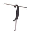 MasterClass Colour-Coded Catering-Quality Stainless Steel Slotted Spoon, 34 cm (13.5") - Black (General)