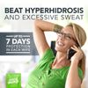 SweatBlock Clinical Strength DRIBOOST Antiperspirant Wipes - Treat Hyperhidrosis & Excessive Sweating for Men, Women, and Teens - 7 Days of Protection Per Wipe - Dermatologist Tested, Unscented,10 ct.