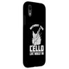 iPhone XR Cello Instrument Funny Playing Musical Lesson Case