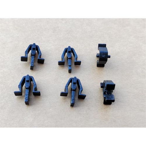 FDONG 6Pcs Front Grille Clips For ISUZU NPR NPR-HD NQR NRR 2008-2020 Replaces 8980256980,8-98025698-0
