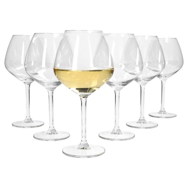 Wellco Serie 'Optima' Weißweingläser 420ml ( Inhalt Karton a 6 Gläser)