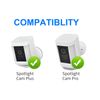 VIEWZONE Wall Mount Bracket for Spotlight Cam Plus and Sotlight Cam Pro, Adjustable Mounting Bracket Camera Holder, Replacement Bracket for Security Camera,1-Pack, Black